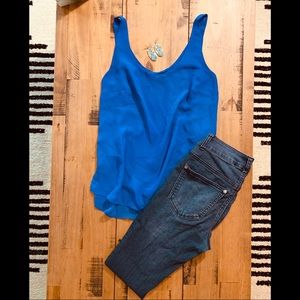 Blue chic women’s top